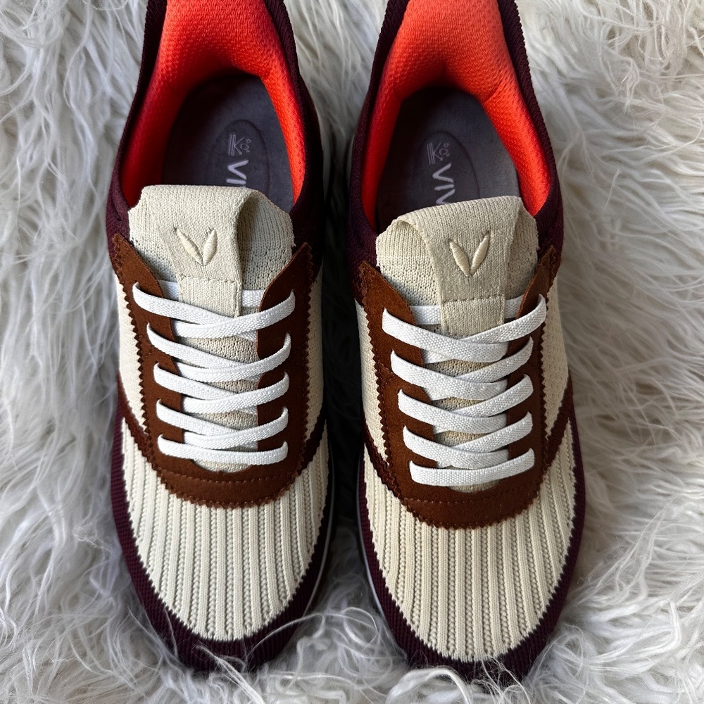Vivaia Mix-Texture Slip-On Sneakers (Astra) - Picture 3 of 5